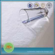 TPU / PU Coating Waterproof Fitted Mattress Cover With Skirt